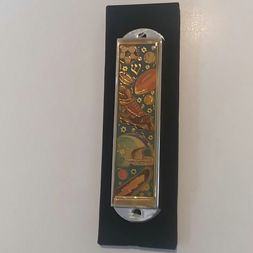 All Sports Mezuzah including scroll